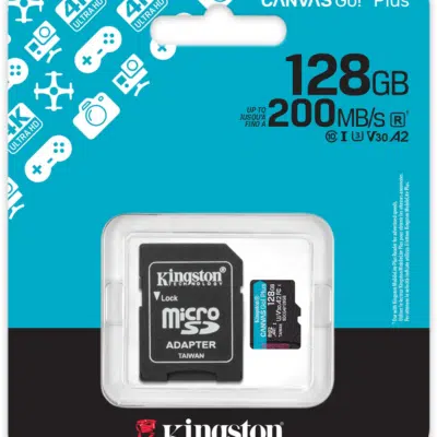 Kingston SDCG4-128GB - Canvas Go!Plus SD Card verpakking