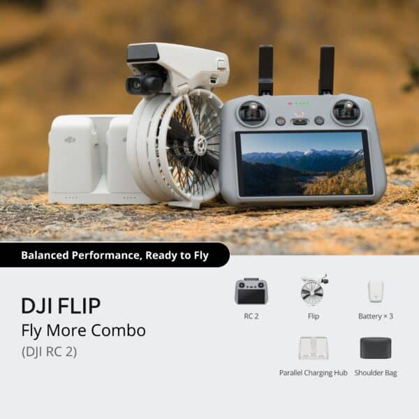 DJI Flip Fly More Combo met DJI RC 2-0