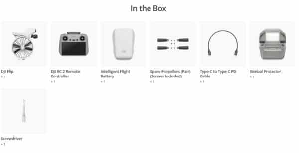 DJI Flip met DJI RC 2