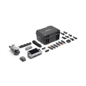 DJI Matrice 4T Plus - Foto met een overzicht wat er allemaal in de flightcase zit