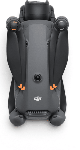 DJI Mavic 4 Pro 512GB Creator Combo (DJI RC Pro 2) - bovenaanzicht toegevouwen