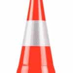 Verkeerskegel voor het afbakenen van je landingzone