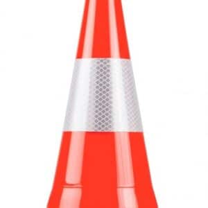 Verkeerskegel voor het afbakenen van je landingzone