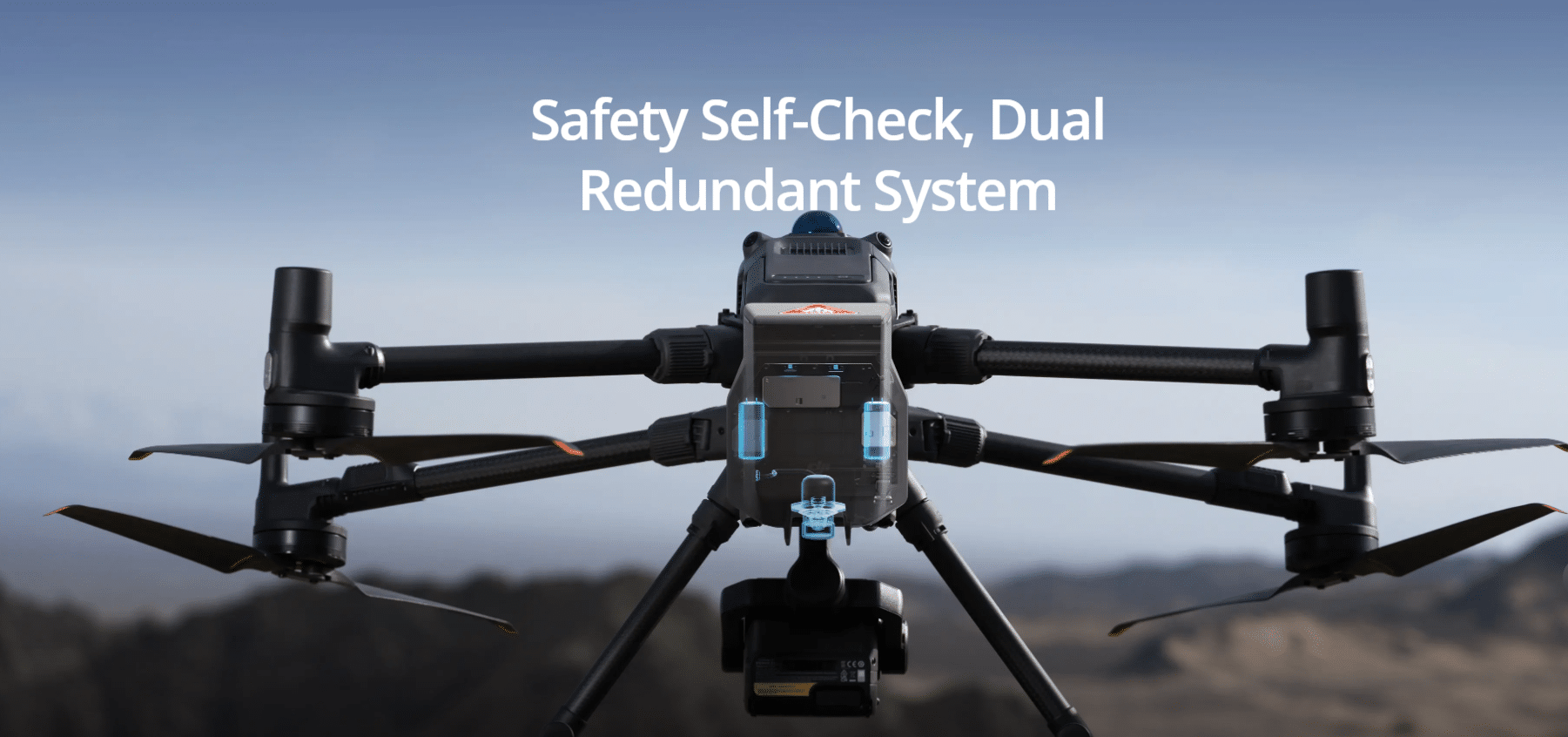 Ontdek de DJI AP100 Parachute voor de DJI Matrice 400. Verhoog de veiligheid, voldoe aan EASA C5/C6 vereisten en vlieg professioneler. Volledige automatisch systeem.