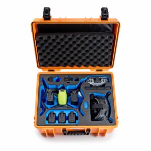 B&W Flightcase type 6000 DJI FPV Combo - Oranje