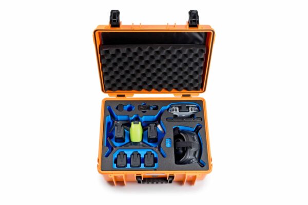 B&W Flightcase type 6000 DJI FPV Combo - Oranje