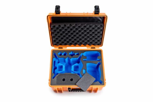B&W Flightcase type 6000 DJI FPV Combo - Oranje