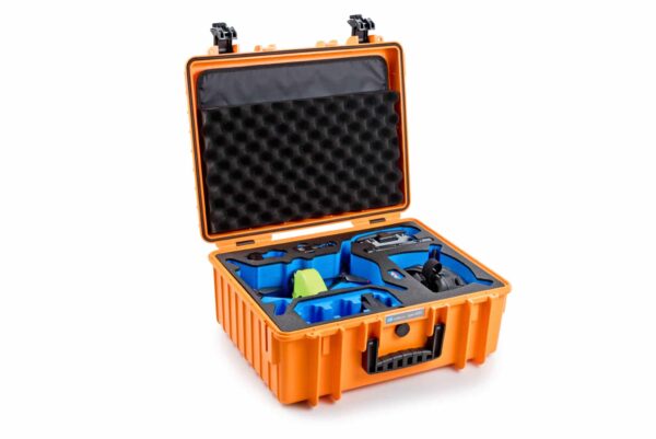 B&W Flightcase type 6000 DJI FPV Combo - Oranje