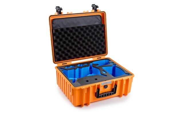B&W Flightcase type 6000 DJI FPV Combo - Oranje