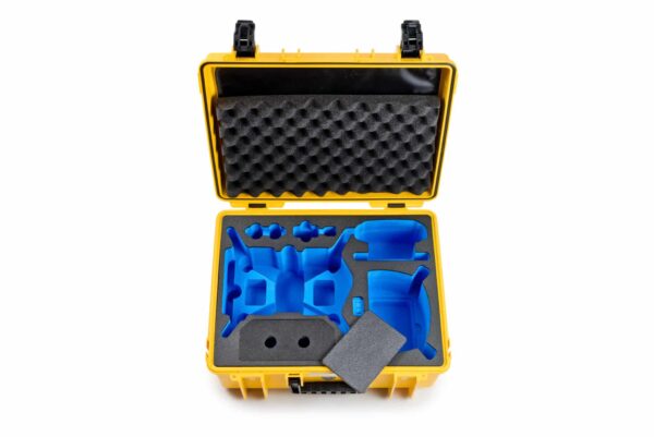 B&W Flightcase type 6000 DJI FPV Combo - Geel