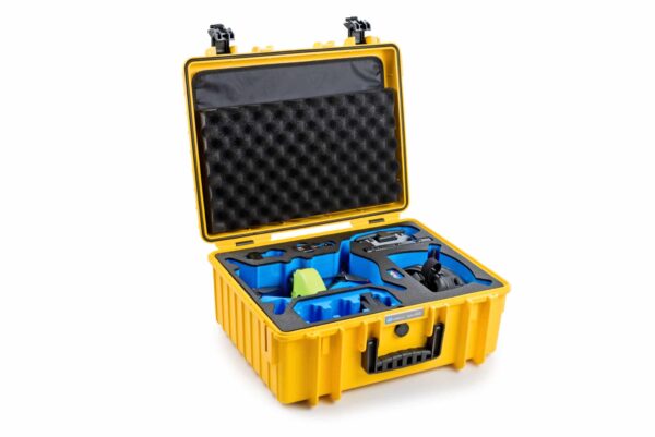 B&W Flightcase type 6000 DJI FPV Combo - Geel