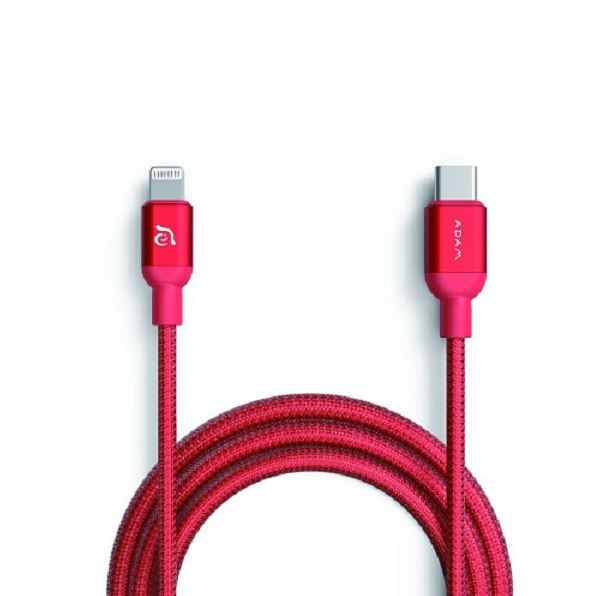 Adam Elements Peak II USB Type C naar Lightning - Rood
