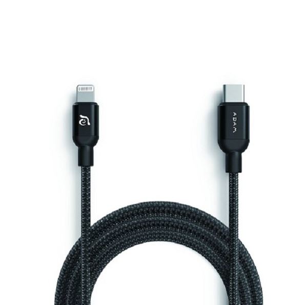 Adam Elements Peak II USB Type C naar Lightning - Zwart