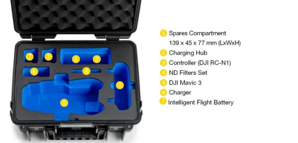 B&W Flightcase Type 3000 Mavic 3