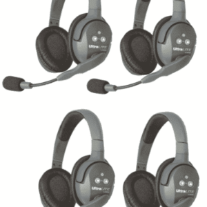 EarTEC UltraLite Intercom Headset - 4 personen - gesloten