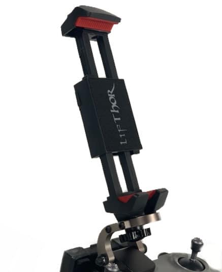 LifThor Universal Clamp voor Smartphone en tablet houder op je drone Remote Controller