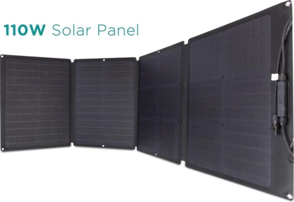 Ecoflow 110W Solar Panel - onderweg je drone opladen doe je zo