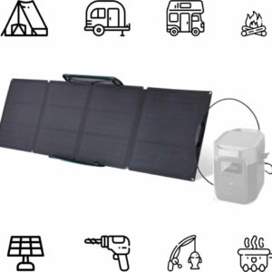 Ecoflow 110W Solar Panel - onderweg je drone opladen doe je zo