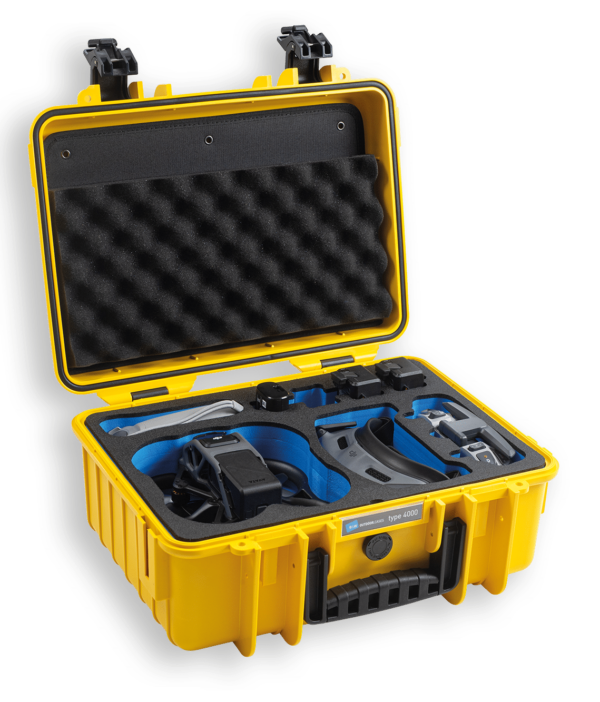B&W Flightcase type 4000 DJI FPV Combo – Geel