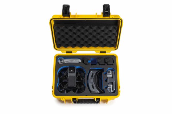 B&W Flightcase type 4000 DJI FPV Combo – Geel