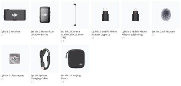 DJI Mic 2 (1 TX + 1 RX)