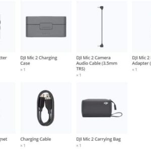 DJI Mic 2 (2 TX + 1 RX + Charging Case)