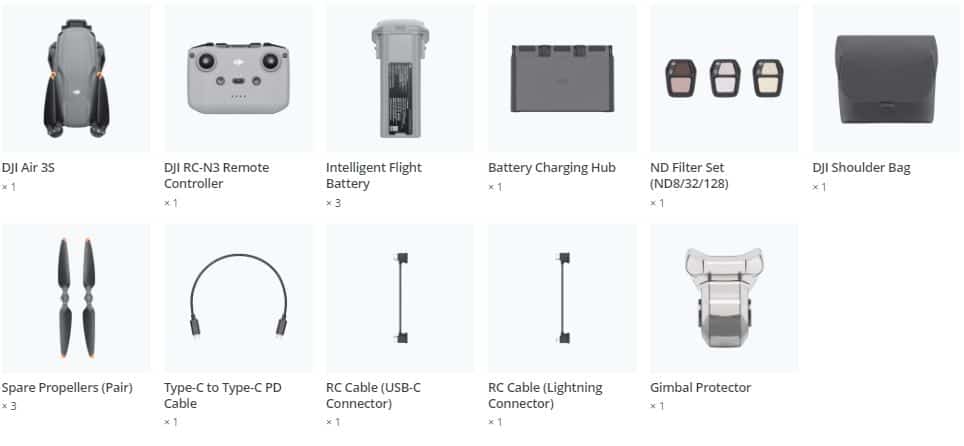 DJI Air 3S Fly More Combo
