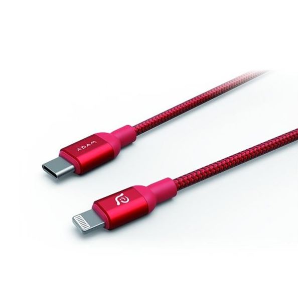 Adam Elements Peak II USB Type C naar Lightning - Rood