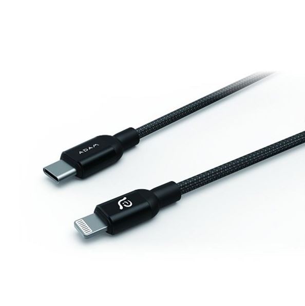 Adam Elements Peak II USB Type C naar Lightning - Zwart