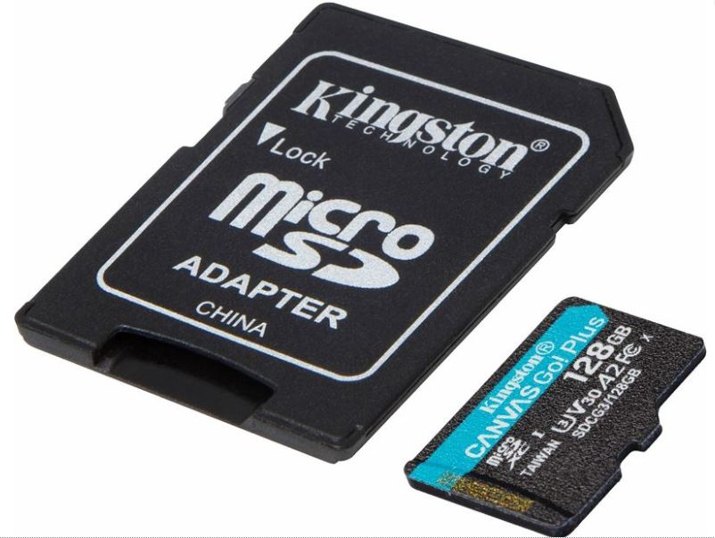 Kingston SDCG3/128GB - Canvas Go! Plus