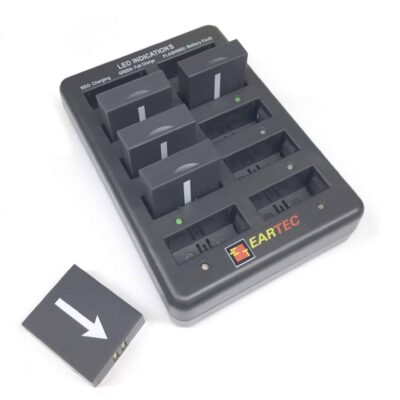 Eartec Ultralite - Multilader voor 10 batterijen