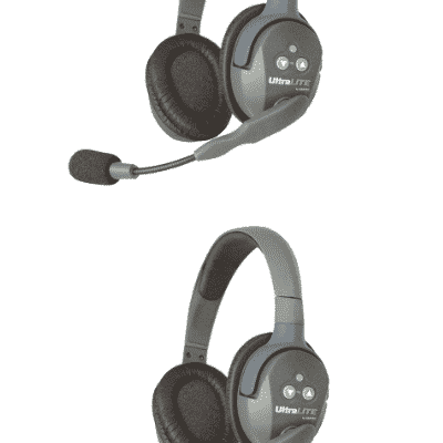 EarTEC UltraLite Intercom Headset - 2 personen - gesloten