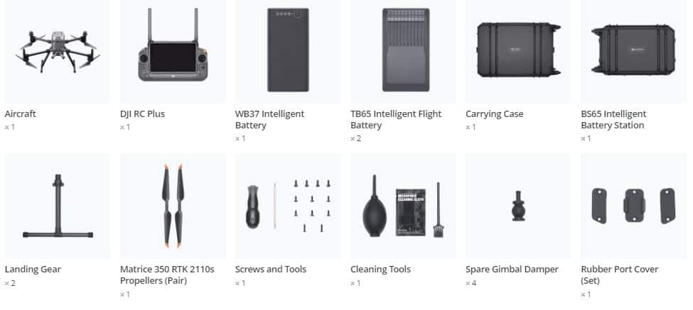 DJI M350 In de doos