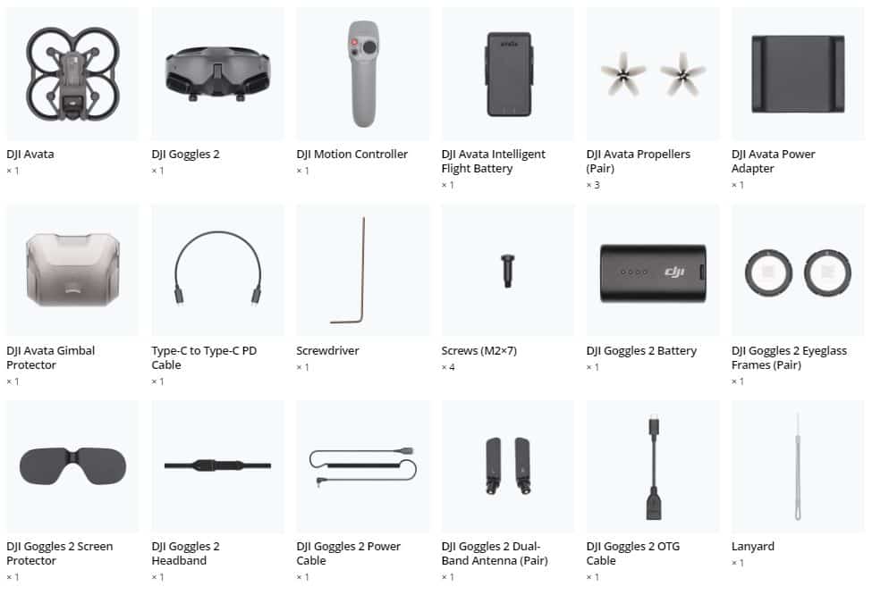 DJI avata Pro-View Combo - in de doos