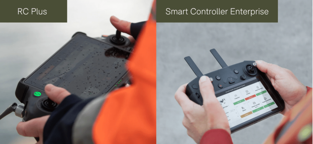 DJI RC Plus en DJI Smart Controller Enterprise