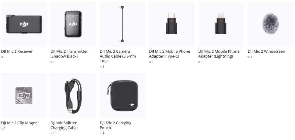 DJI Mic 2 (1 TX + 1 RX)